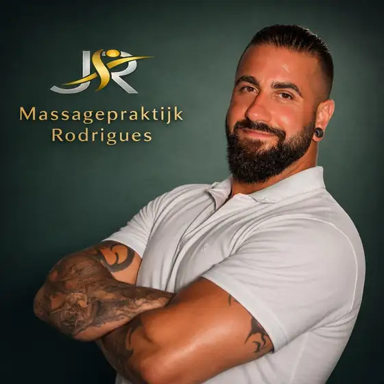 Logo van Massagepraktijk Rodrigues met Joel Rodrigues